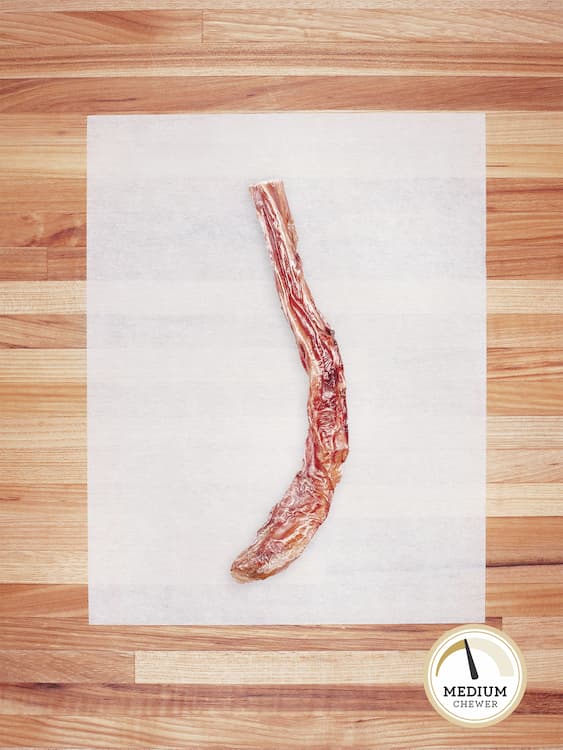 Grass-Fed Beef Bully Stick (No-Odor) Thin (5"-6")