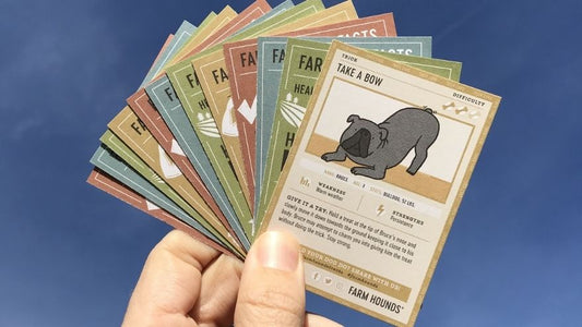 Farm Hounds Trick Cards