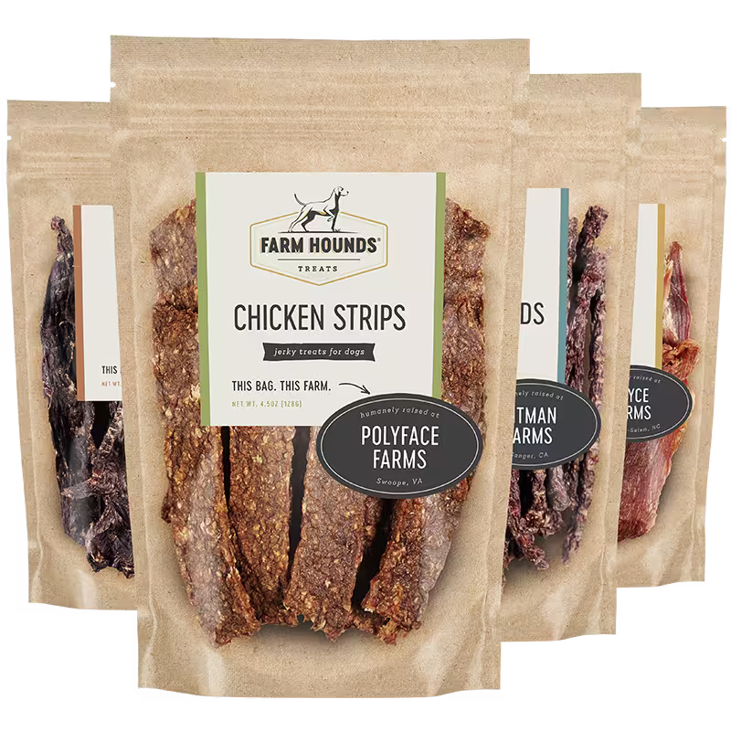 Natural Bagged Dog Treats