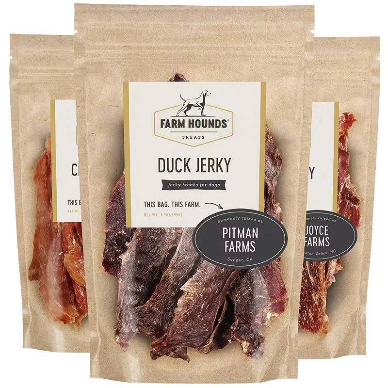 High-Protein Jerky Treats Farm Hounds