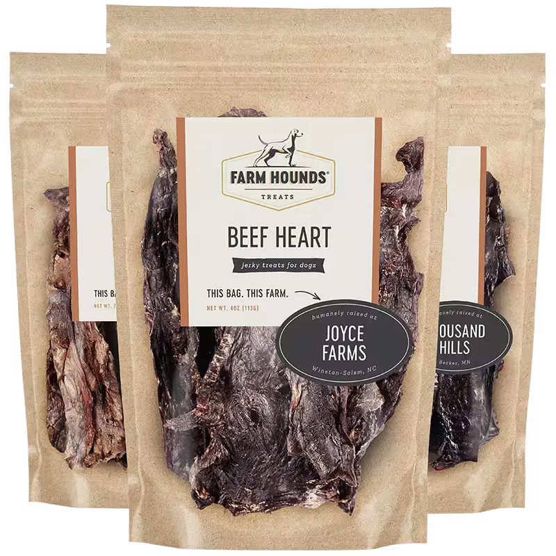 Nutrient-Dense Organ Treats Farm Hounds