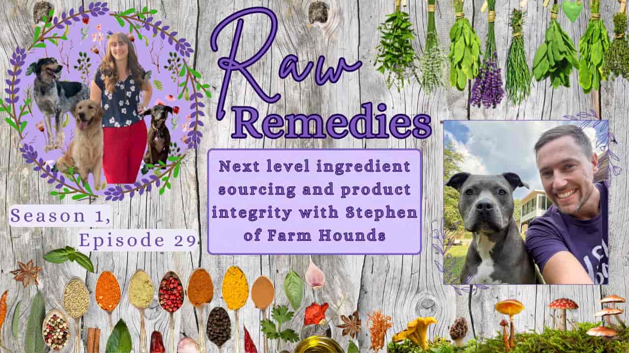 Load video: Next level ingredient sourcing and product integrity with Stephen of Farm Hounds