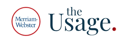 Merriam Webster The Usage logo