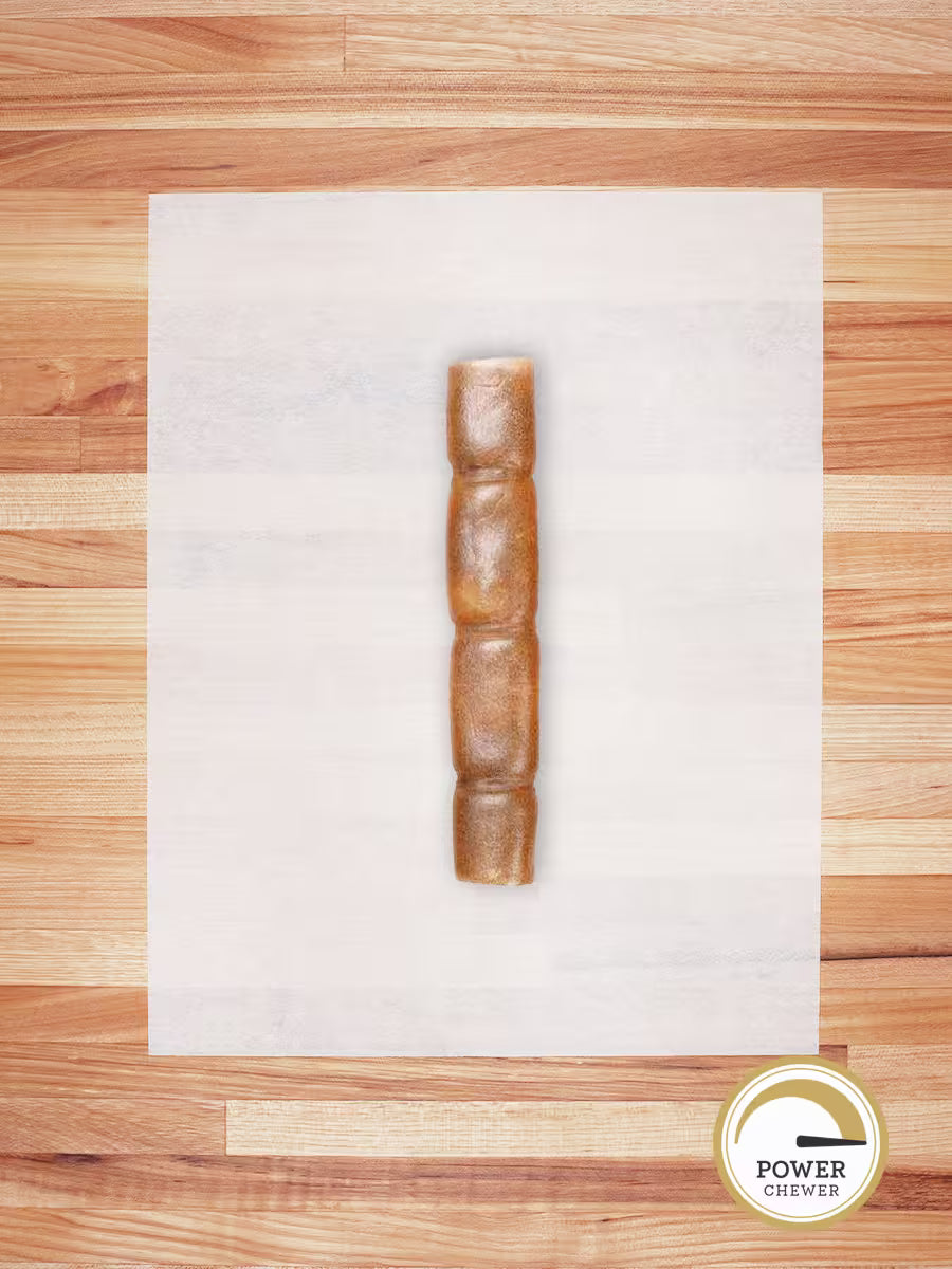 Long-Lasting Natural Beef Hide Rolls Large (8")