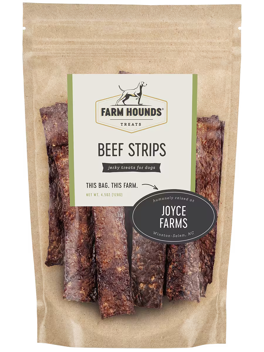 Beef Strips — single ingredient dog treat