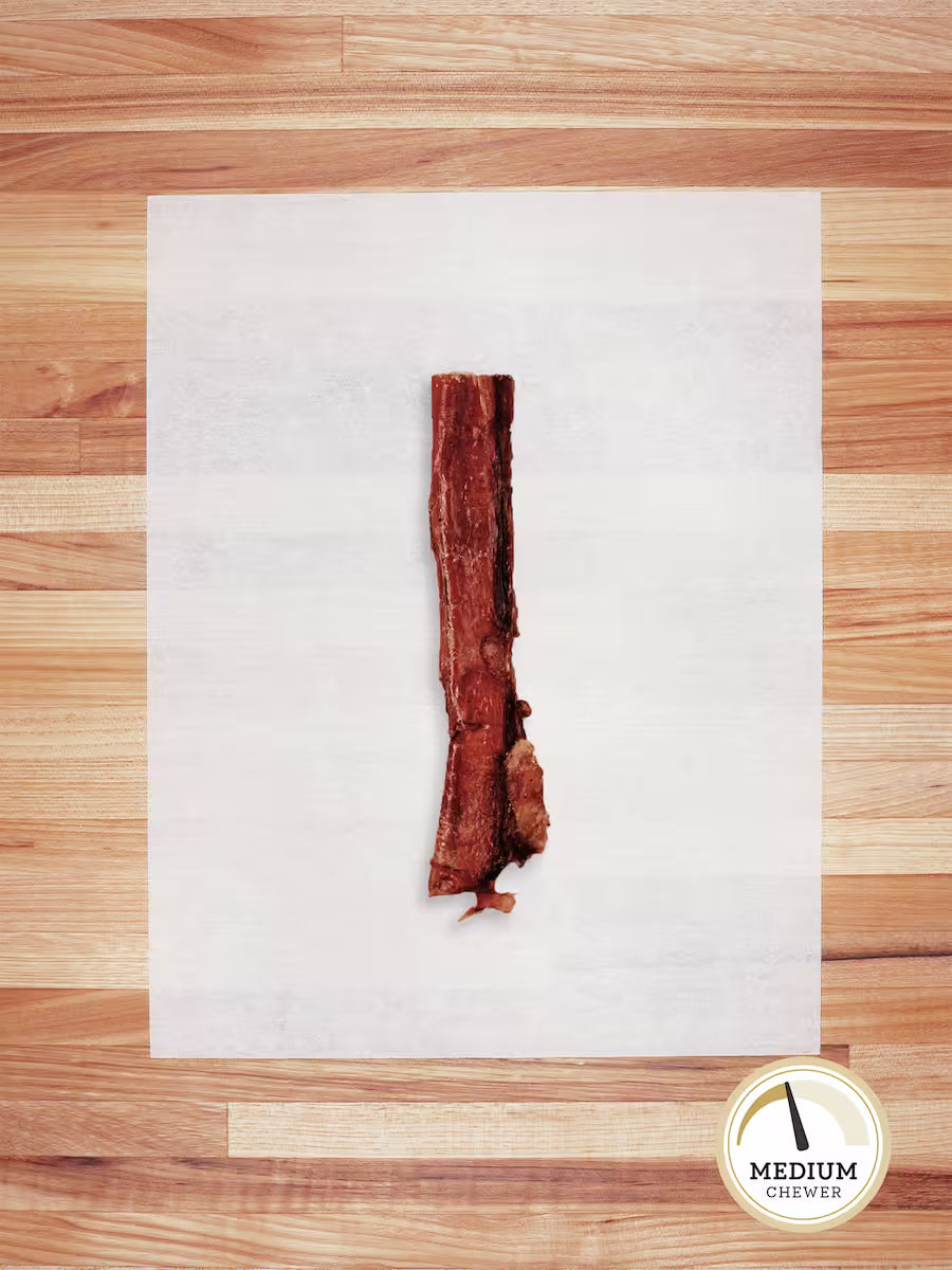 Grass-Fed Beef Bully Stick (No-Odor) Standard (6"-7")