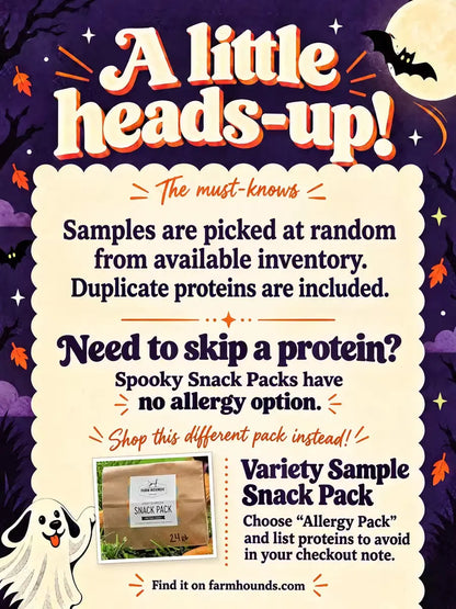 Spooky Snack Pack - 24ct Farm Hounds