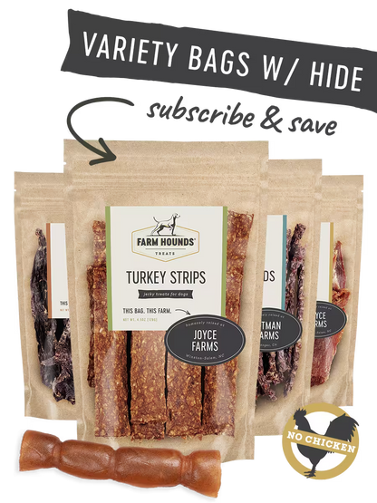 Variety Bags with Hide Box 4 Bags Small 4" Roll - Allergy Box