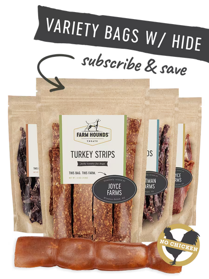 Variety Bags with Hide Box 4 Bags Large 8" Roll - Allergy Box